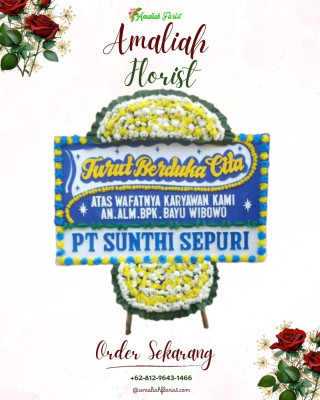Papan Bunga Duka di Wita Waya